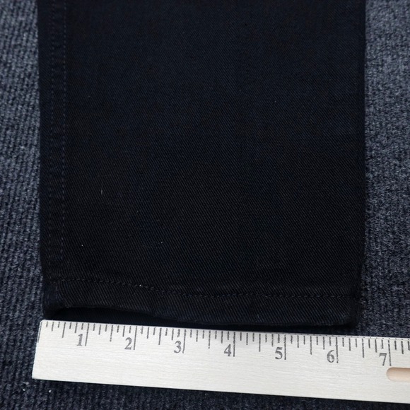 Vintage Y2K 90s Levi's 550 Mom Jeans Relaxed Fit Tapered Leg Women 22W M Black - Picture 9 of 11